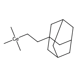 Germane, trimethyl(2-tricyclo(3.3.1.1(sup 3,7))dec-1-ylethyl)- structure