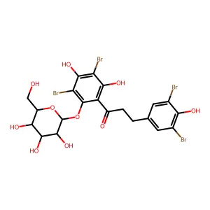 1,3,3',5'-Tetrabromophlorhizin structure