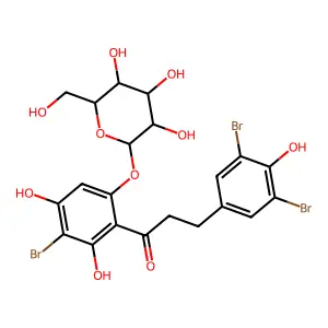 3,3',5'-Tribromophlorhizin structure