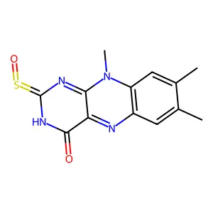 Blue flavin structure