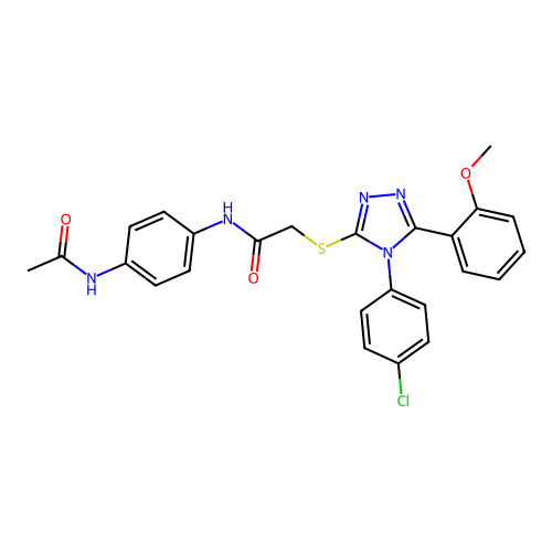 C25H22ClN5O3S structure