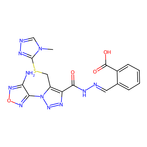 C17H15N11O4S structure