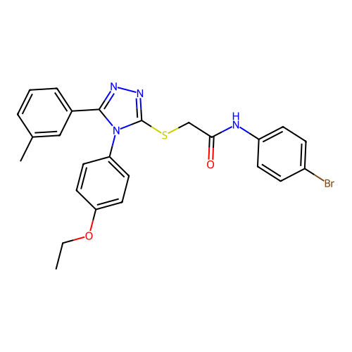 C25H23BrN4O2S structure