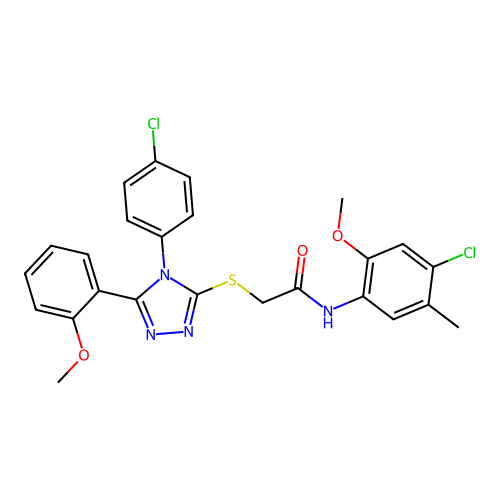 C25H22Cl2N4O3S structure
