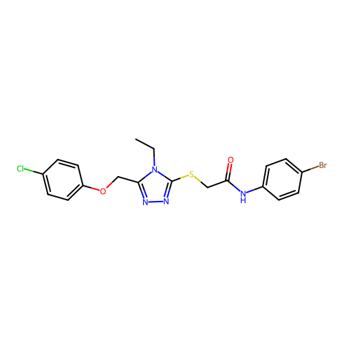 C19H18BrClN4O2S structure