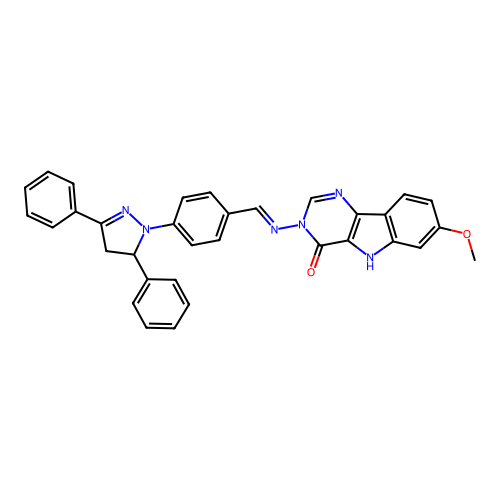 C33H26N6O2 structure