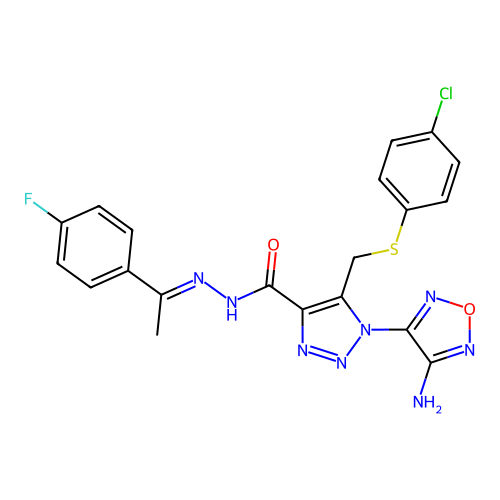 C20H16ClFN8O2S structure