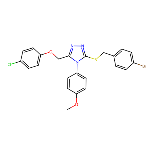 C23H19BrClN3O2S structure