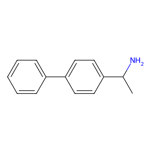 1-(4-Phenylphenyl)ethan-1-amine structure
