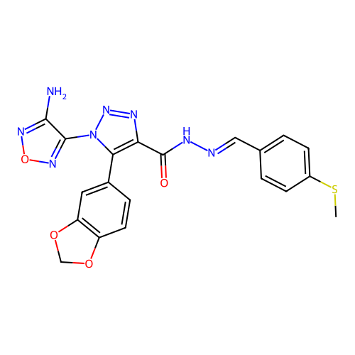 C20H16N8O4S structure