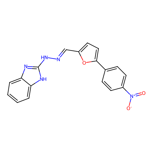 C18H13N5O3 structure