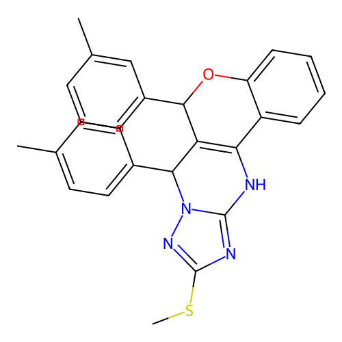 C27H24N4OS structure