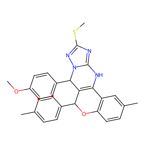 C28H26N4O2S structure