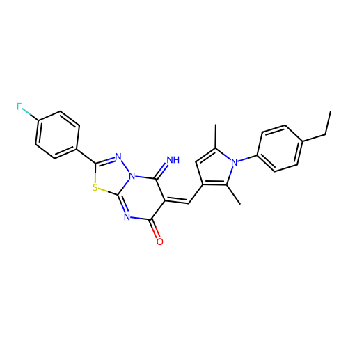 C26H22FN5OS structure