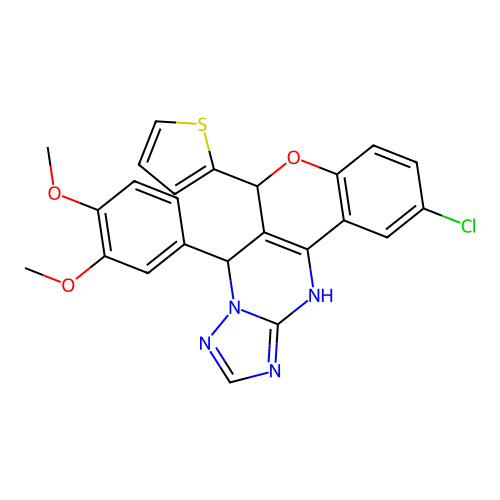 C24H19ClN4O3S structure