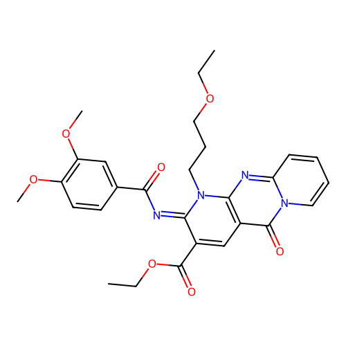 C28H30N4O7 structure