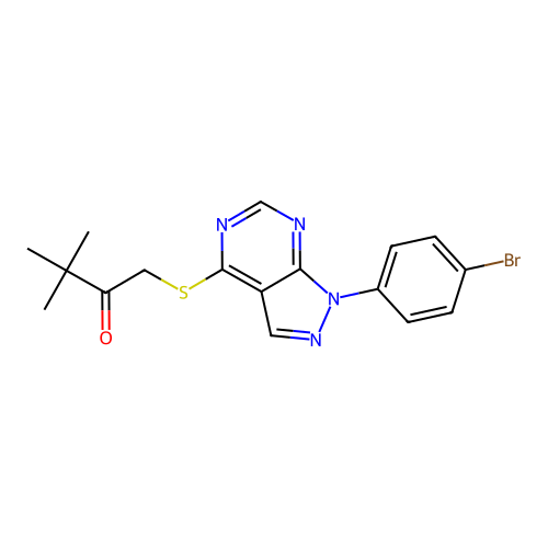 C17H17BrN4OS structure