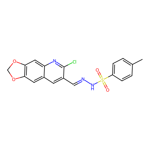 C18H14ClN3O4S structure