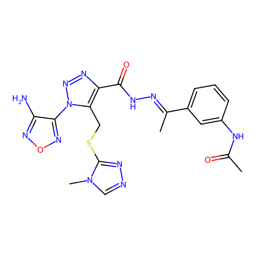 C19H20N12O3S structure