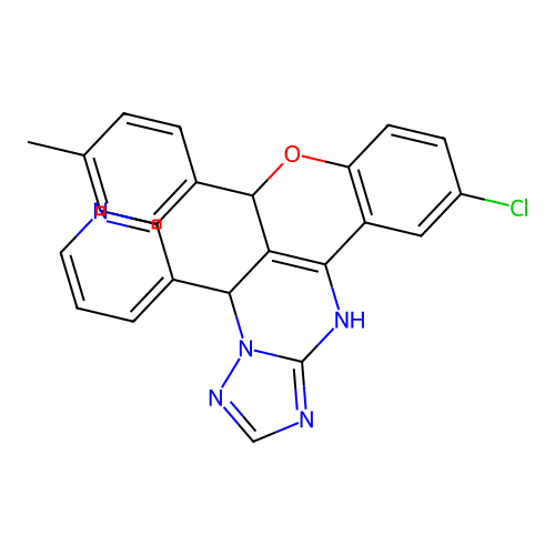 C24H18ClN5O structure