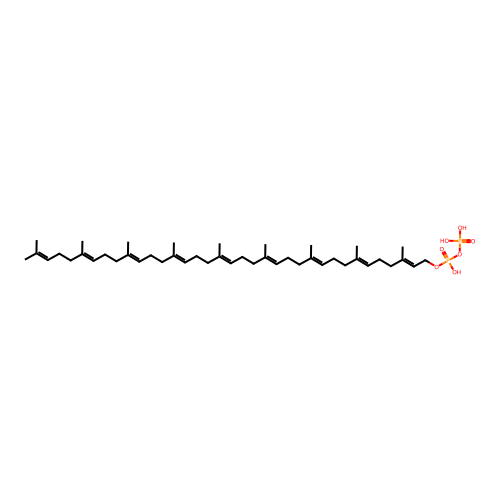 All-trans-nonaprenyl diphosphate structure