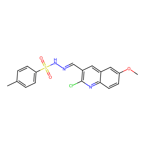 C18H16ClN3O3S structure