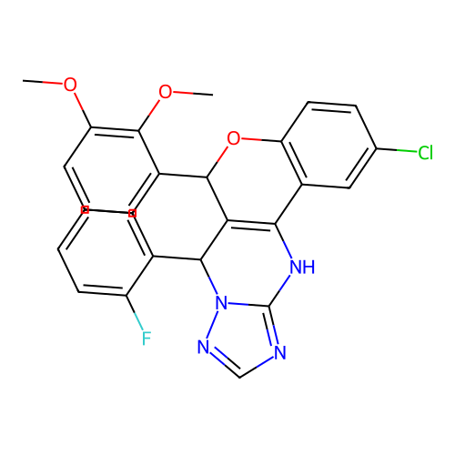 C26H20ClFN4O3 structure