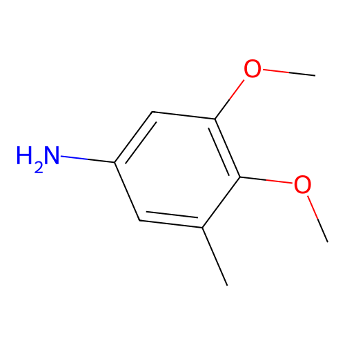 3,4-Dimethoxy-5-methylaniline structure