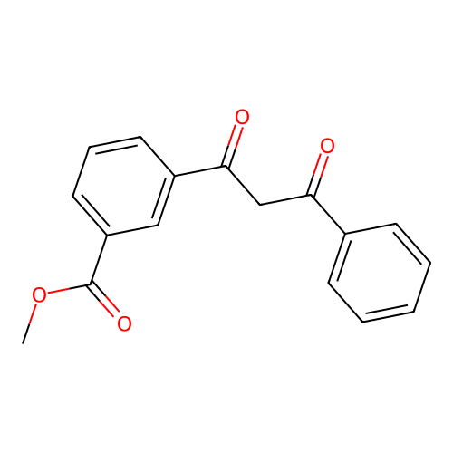 Methyl 3-(3-oxo-3-phenylpropanoyl)benzoate structure