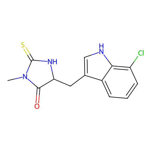 Cl-Necrostatin-1 structure