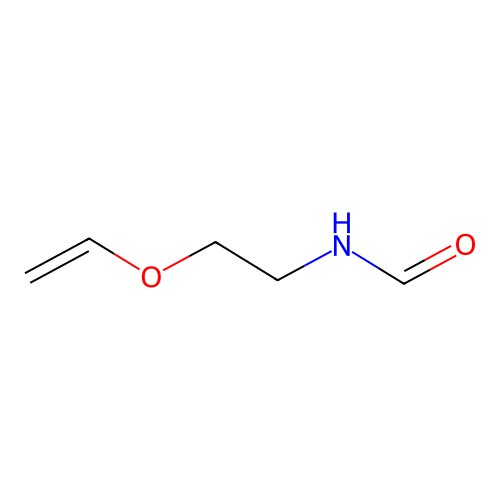 N-(2-乙烯氧基乙基)甲酰胺 structure