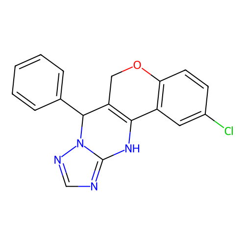C18H13ClN4O structure
