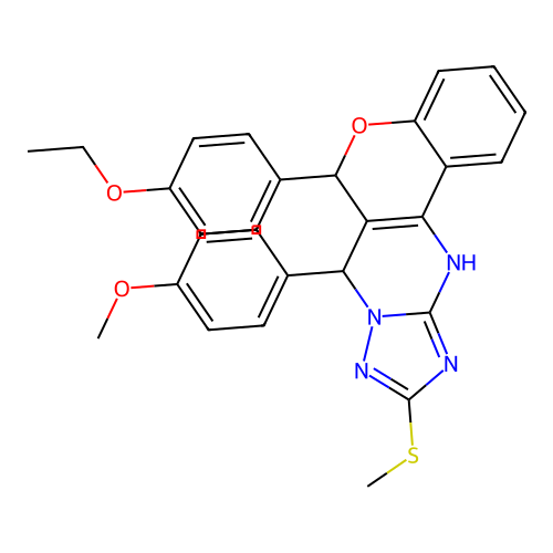 C28H26N4O3S structure