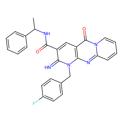 C27H22FN5O2 structure