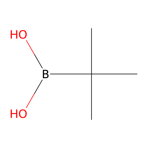 Tert-butylboronic acid structure
