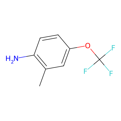 2-Methyl-4-(trifluoromethoxy)aniline structure