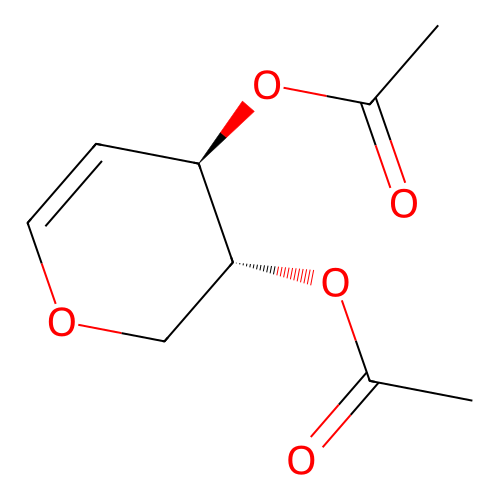 3,4-Di-O-acetyl-D-xylal structure