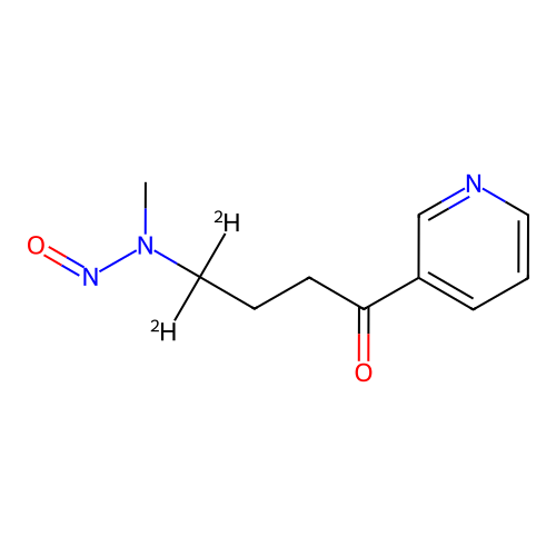 1-Butanone-4,4-d2, 4-(methylnitrosoamino)-1-(3-pyridinyl)- structure