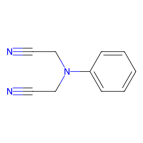 2,2'-(Phenylazanediyl)diacetonitrile structure