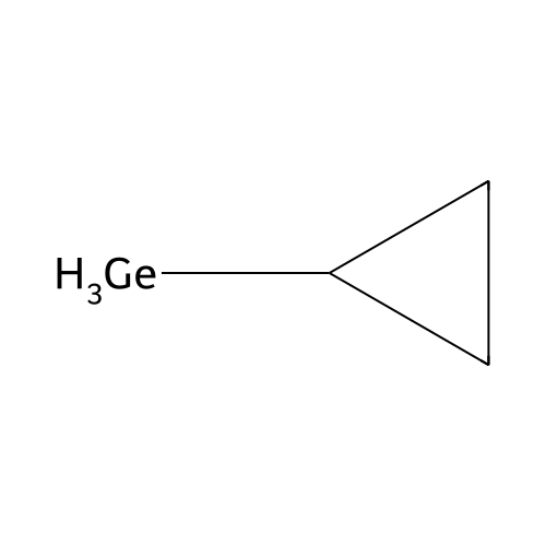 Cyclopropylgermane structure