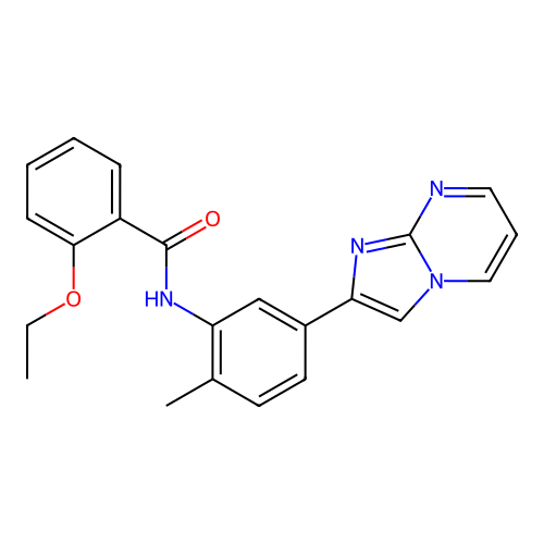 2-ethoxy-N-(5-(imidazo[1,2-a]pyrimidin-2-yl)-2-methylphenyl)benzamide structure