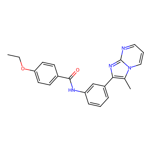4-ethoxy-N-(3-(3-methylimidazo[1,2-a]pyrimidin-2-yl)phenyl)benzamide structure
