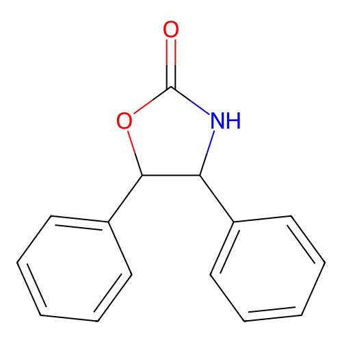 4,5-Diphenyl-1,3-oxazolidin-2-one structure