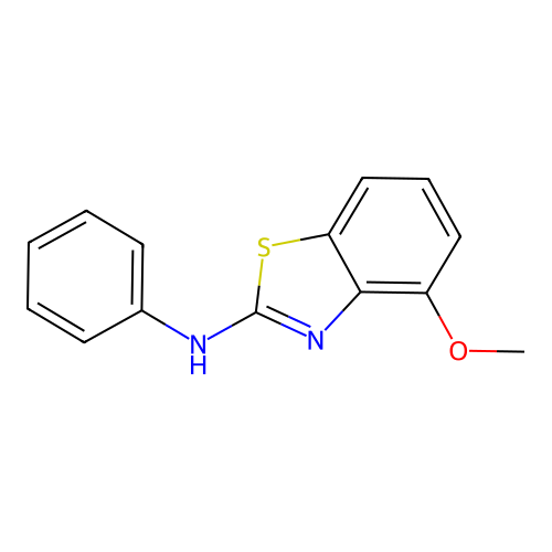 4-methoxy-N-phenylbenzo[d]thiazol-2-amine structure