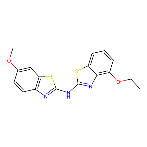 4-ethoxy-N-(6-methoxybenzo[d]thiazol-2-yl)benzo[d]thiazol-2-amine structure
