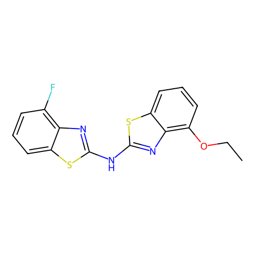 4-ethoxy-N-(4-fluorobenzo[d]thiazol-2-yl)benzo[d]thiazol-2-amine structure