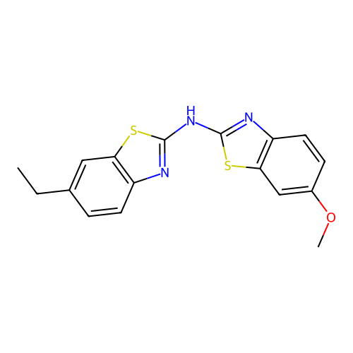 6-ethyl-N-(6-methoxybenzo[d]thiazol-2-yl)benzo[d]thiazol-2-amine structure