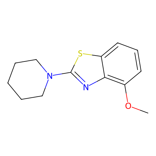 4-Methoxy-2-(piperidin-1-yl)benzo[d]thiazole structure