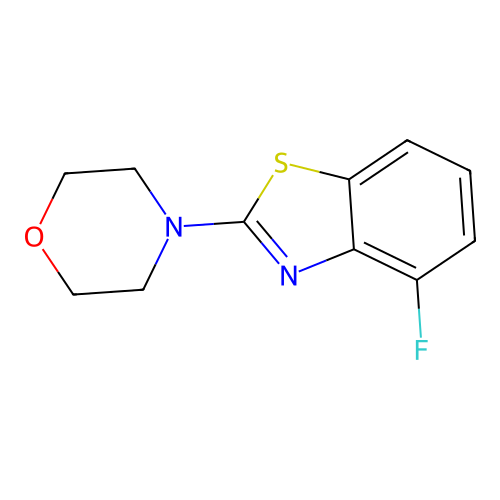 4-(4-Fluorobenzo[d]thiazol-2-yl)morpholine structure