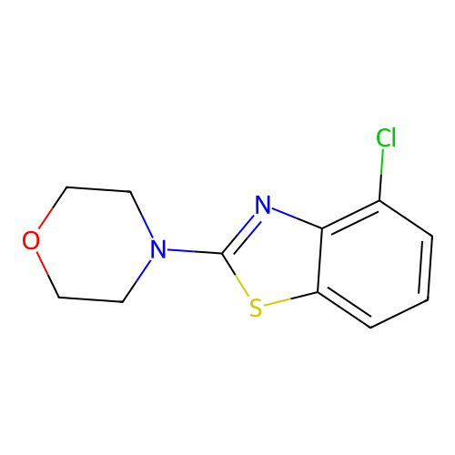 4-(4-Chlorobenzo[d]thiazol-2-yl)morpholine structure